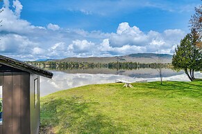 Lakefront New Hampshire Hideaway w/ Deck & Views