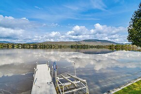 Lakefront New Hampshire Hideaway w/ Deck & Views