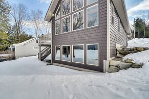 Lakefront New Hampshire Hideaway w/ Deck & Views