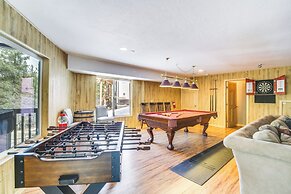 Serene Big Bear Retreat w/ Hot Tub + Game Room!