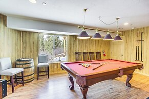 Serene Big Bear Retreat w/ Hot Tub + Game Room!