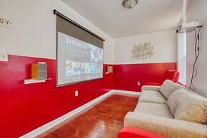 Stairway 3BR Apt w W D Home Theater