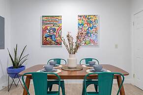 Cherry Suites 2BR Apt w W D Arcade Machine