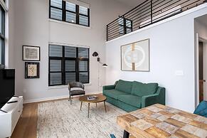 Sosuite Corner 2BR Loft w W D Shared Roofdeck