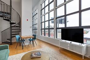 Sosuite Corner 2BR Loft w W D Shared Roofdeck