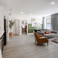 Sosuite Corner 1BR Apt w W D Desk