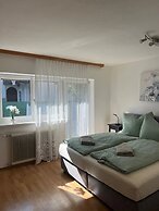 Apartment mit Gartenblick