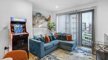 Comfyluxe 2bed 2bath,central,sleeps7,arcademachine