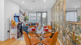 Comfyluxe 2bed 2bath,central,sleeps7,arcademachine