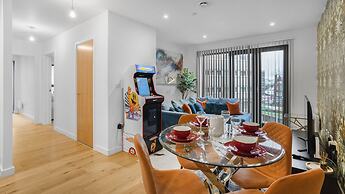 Comfyluxe 2bed 2bath,central,sleeps7,arcademachine