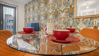 Comfyluxe 2bed 2bath,central,sleeps7,arcademachine