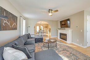 Spacious Eagle Lake Home w/ Fireplace & Deck