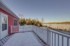 Spacious Eagle Lake Home w/ Fireplace & Deck