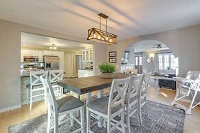 Spacious Eagle Lake Home w/ Fireplace & Deck