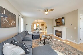 Spacious Eagle Lake Home w/ Fireplace & Deck