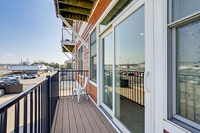 Downtown St Joseph Condo w/ Balcony & Harbor View