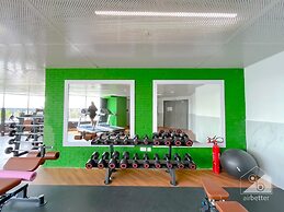 Luxury 1B With Balcony in Blue Wave Tower Dubai