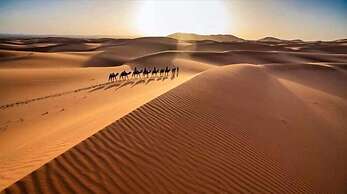 luxury camp jumeirah resort