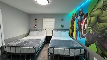 Free Waterpark 5Bd Close To Disney W/ Pool @ Storey Lake Resort 2497