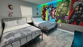 Free Waterpark 5Bd Close To Disney W/ Pool @ Storey Lake Resort 2497