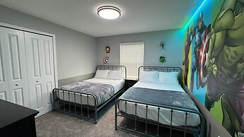 Free Waterpark 5Bd Close To Disney W/ Pool @ Storey Lake Resort 2497