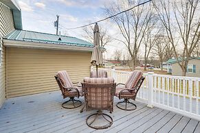Furnished Deck: Pet-friendly Home in Warsaw