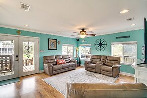 Waterfront Bay St Louis Home w/ Private Dock!