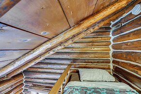 Michigan Log Cabin w/ Pere Marquette River Views
