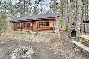 Michigan Log Cabin w/ Pere Marquette River Views