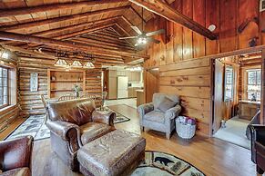 Michigan Log Cabin w/ Pere Marquette River Views