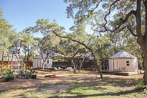 The Macaw Yurt at Camposanto ATX Glamping on Lake Travis