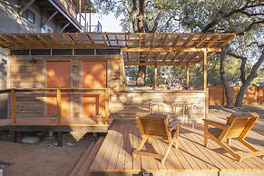 The Macaw Yurt at Camposanto ATX Glamping on Lake Travis