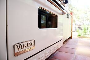 The Macaw Yurt at Camposanto ATX Glamping on Lake Travis