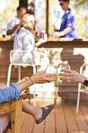 The Macaw Yurt at Camposanto ATX Glamping on Lake Travis