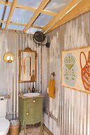 The Macaw Yurt at Camposanto ATX Glamping on Lake Travis