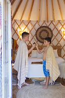 The Macaw Yurt at Camposanto ATX Glamping on Lake Travis