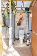 The Macaw Yurt at Camposanto ATX Glamping on Lake Travis