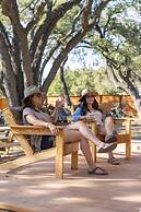 The Macaw Yurt at Camposanto ATX Glamping on Lake Travis