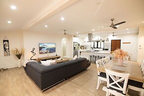 Rosewood Rustic Refuge Pool Outdoor Dining Backyard