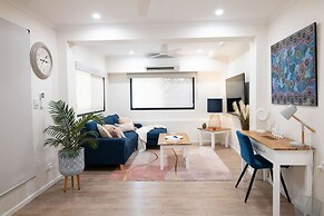 Rosewood Rustic Refuge Pool Outdoor Dining Backyard