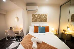 Rosewood Rustic Refuge Pool Outdoor Dining Backyard