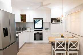 Rosewood Rustic Refuge Pool Outdoor Dining Backyard