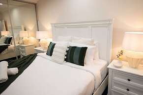 Rosewood Rustic Refuge Pool Outdoor Dining Backyard