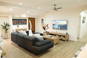 Rosewood Rustic Refuge Pool Outdoor Dining Backyard