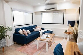 Rosewood Rustic Refuge Pool Outdoor Dining Backyard