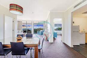 Coastal Elegance Sunset Pool Balcony Dining