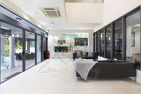 Zenlux Waterfront Mansion Infinity Pool Cinema