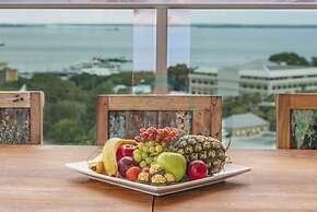 Coastal Magnificence Pool Workspace Parking