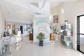 Lux Beachfront PH Office Pool Skyline Views