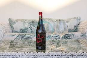 Lux Beachfront PH Office Pool Skyline Views